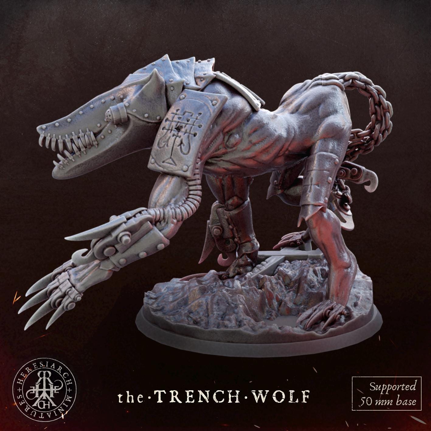 Trench Crusade - War Wolf(Proxy)Heresy - Heretic Legion