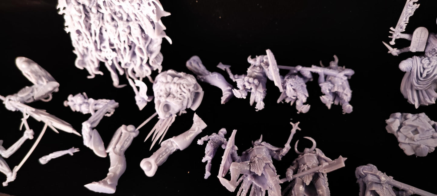 Trench Crusade - The Court of Seven Headed Serpent All Models - Printing Service