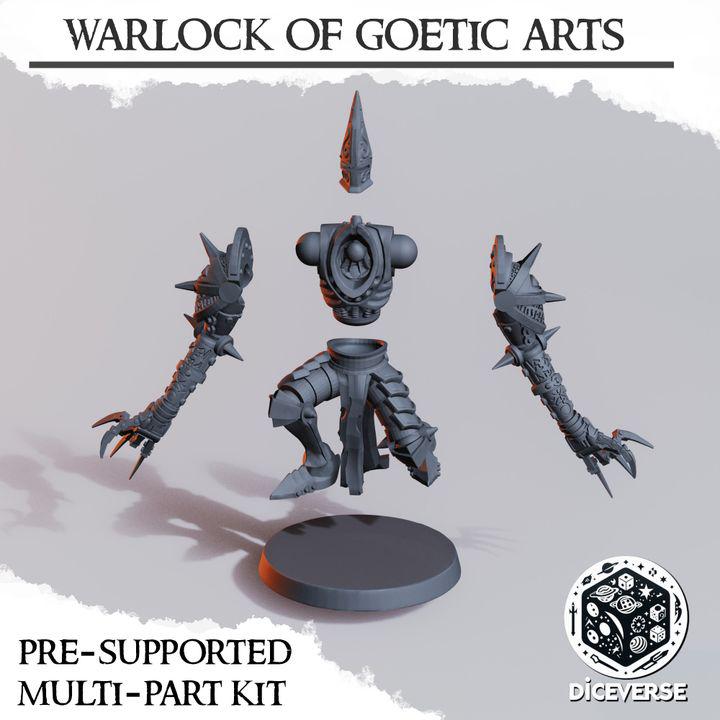 Trench Crusade Kompatibel- Goethic Warlock(Proxy) - Heretic Legion(2pcs)