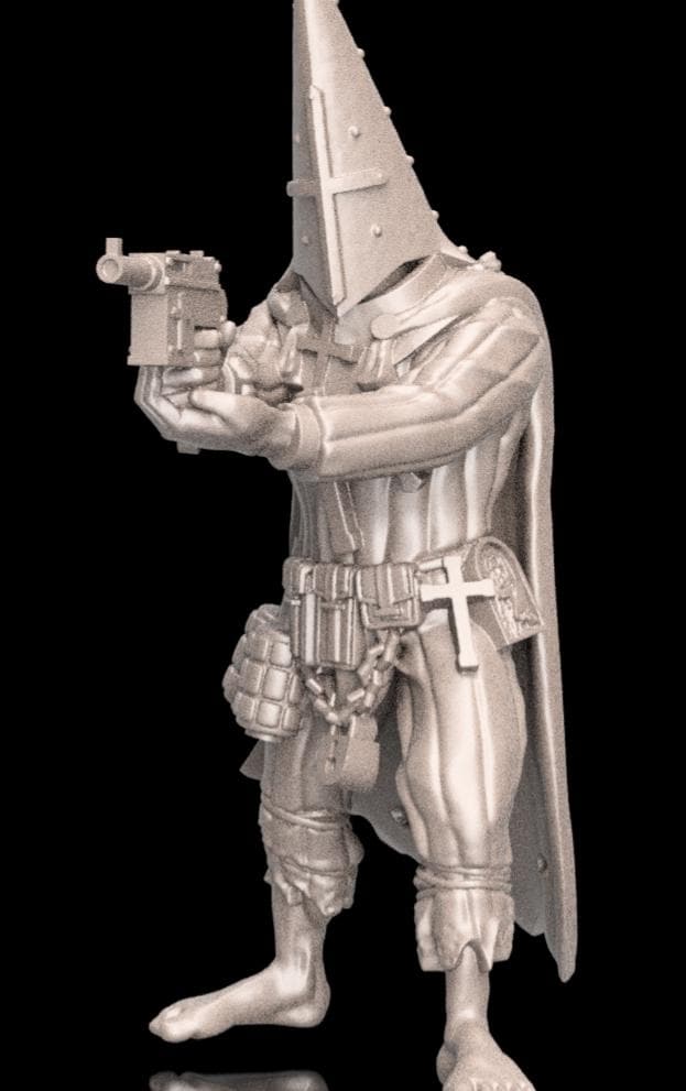 Trench Crusade Kompatibel- Trench Pilgrims (Proxy) Warband - Trench Pilgrims - Base include