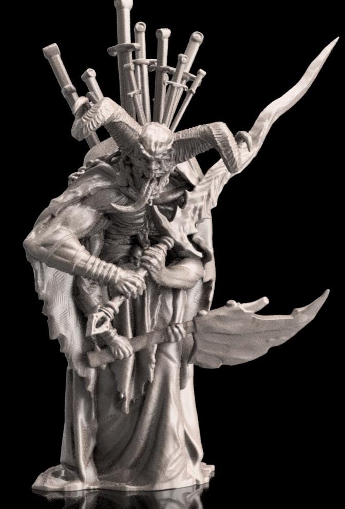 Trench Crusade Kompatibel- The Court of the seven Headed Serpent(Proxy) Reinforcement - Serpent - Base include