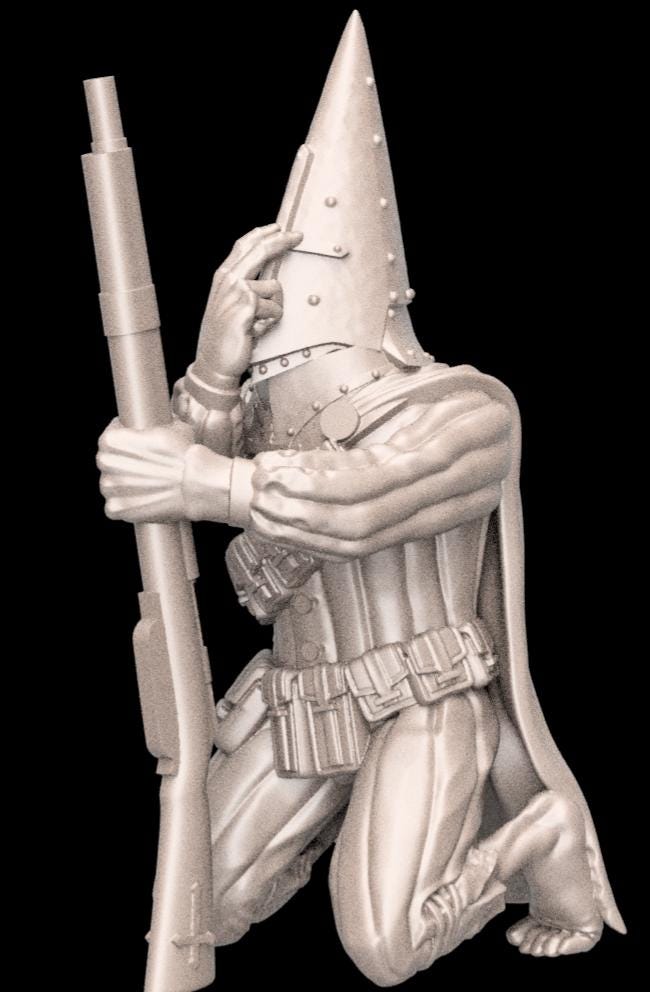 Trench Crusade Kompatibel- Trench Pilgrims (Proxy) Warband - Trench Pilgrims - Base include