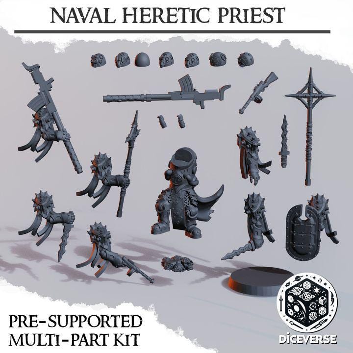 Diceverse Trench Alternative - Heretic Naval Priest