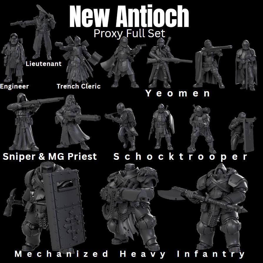Trench New Antioch Proxy Full Set