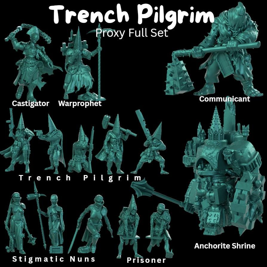 Trench Trench Pilgrim Proxy Full Set