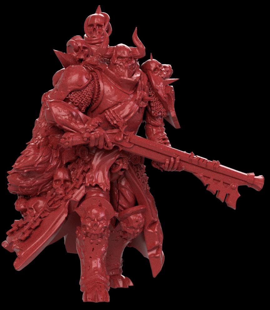 Trench Seven Headed Serpent Proxy Warband
