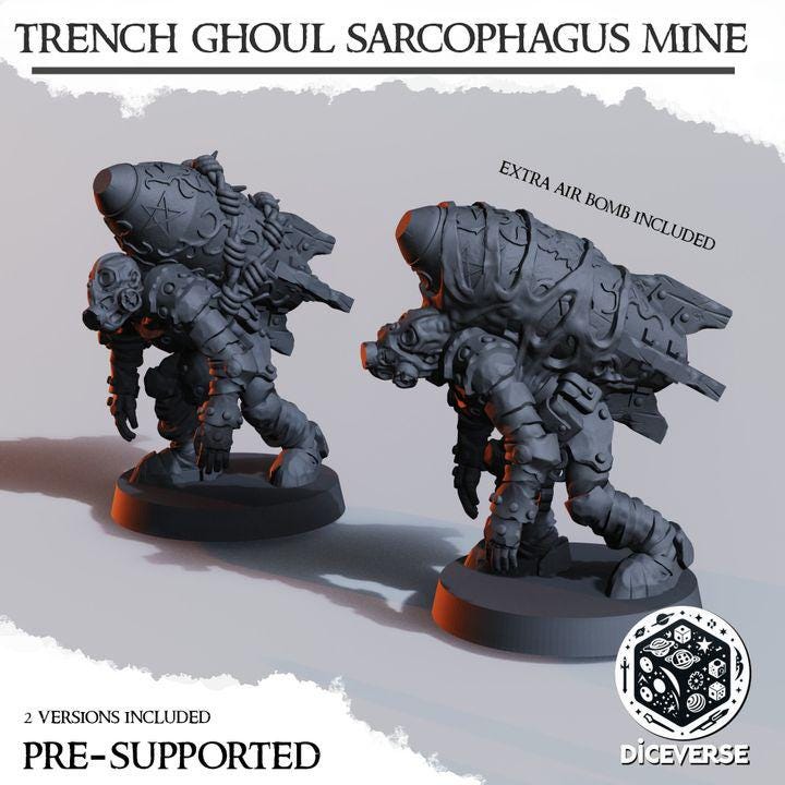 Trench Ghoul Bomber Diceverse Great Alternativ Model