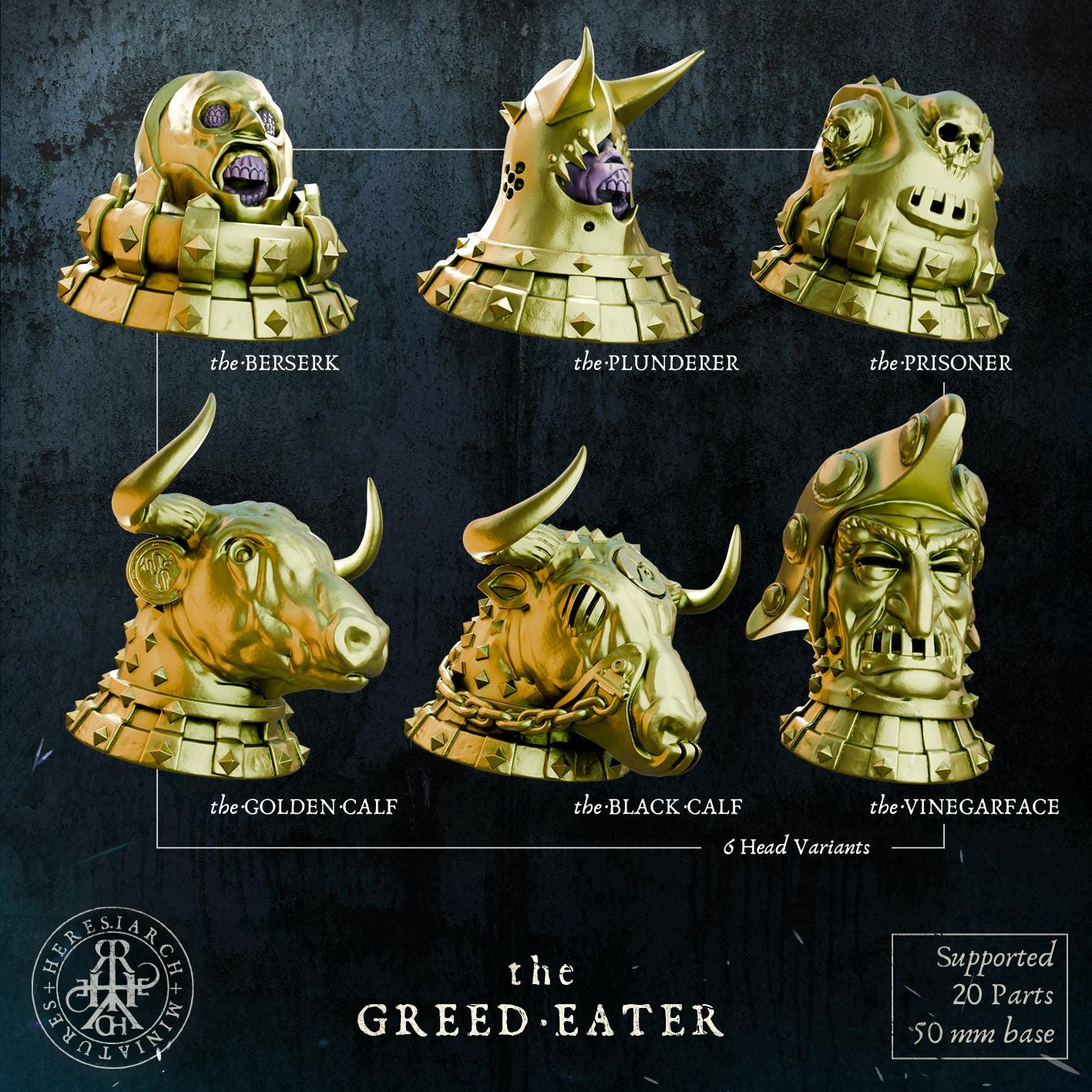 Trench Heretic Sin Eater(Proxy)Heresy - Heretic Legion