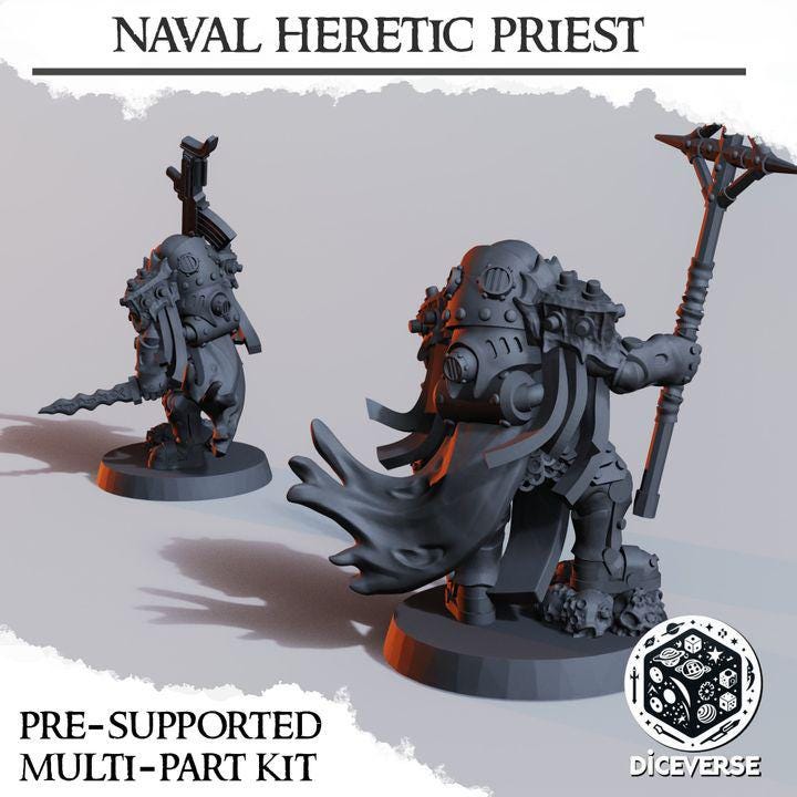 Diceverse Trench Alternative - Heretic Naval Priest