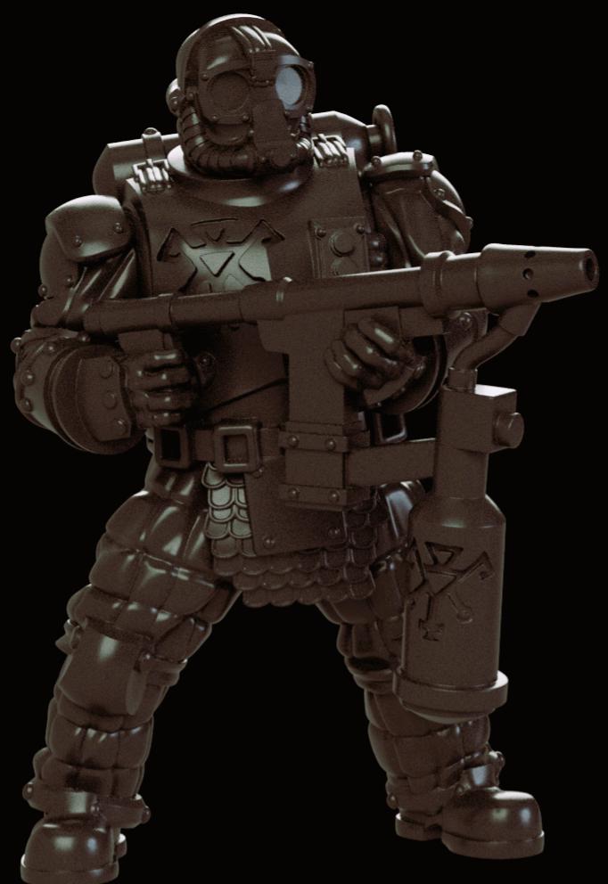 Naval Raiders Trench Heretic Legion Proxy