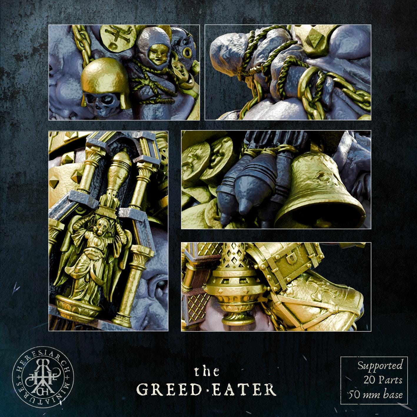 Trench Heretic Sin Eater(Proxy)Heresy - Heretic Legion