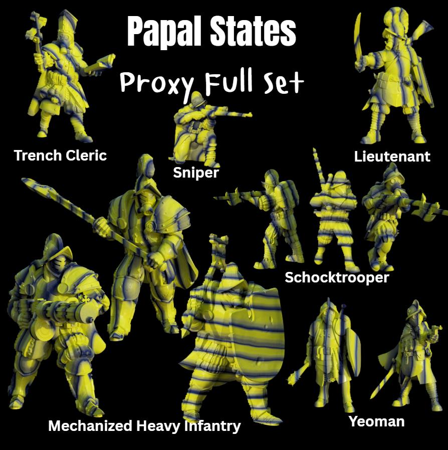Trench New Antioch Papal States Proxy Full Set