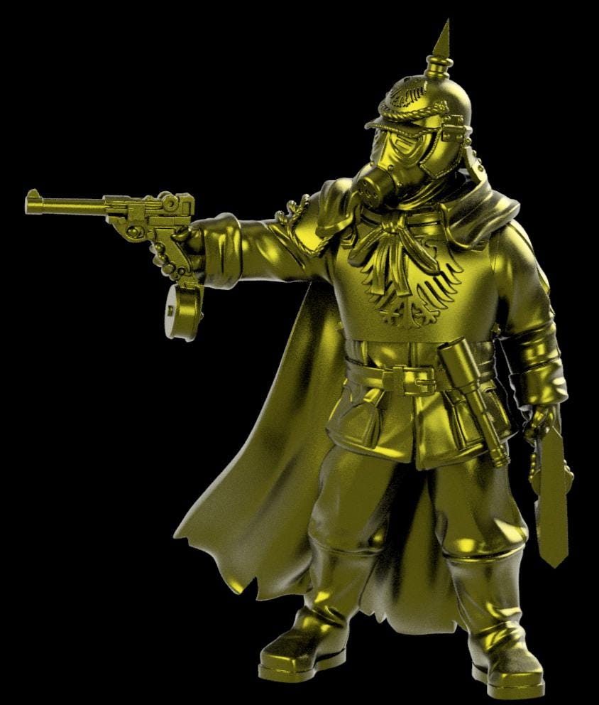 Trench New Antioch Freestate Prussia Proxy Full Set