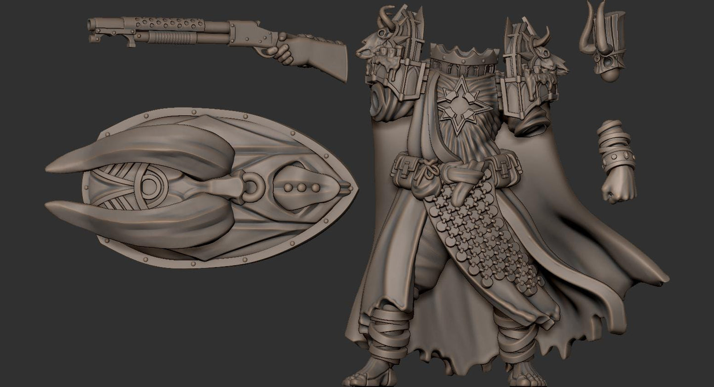 Trench Knights of Avarice Heretic Anointed Proxy Dimomodels Heretic Legion