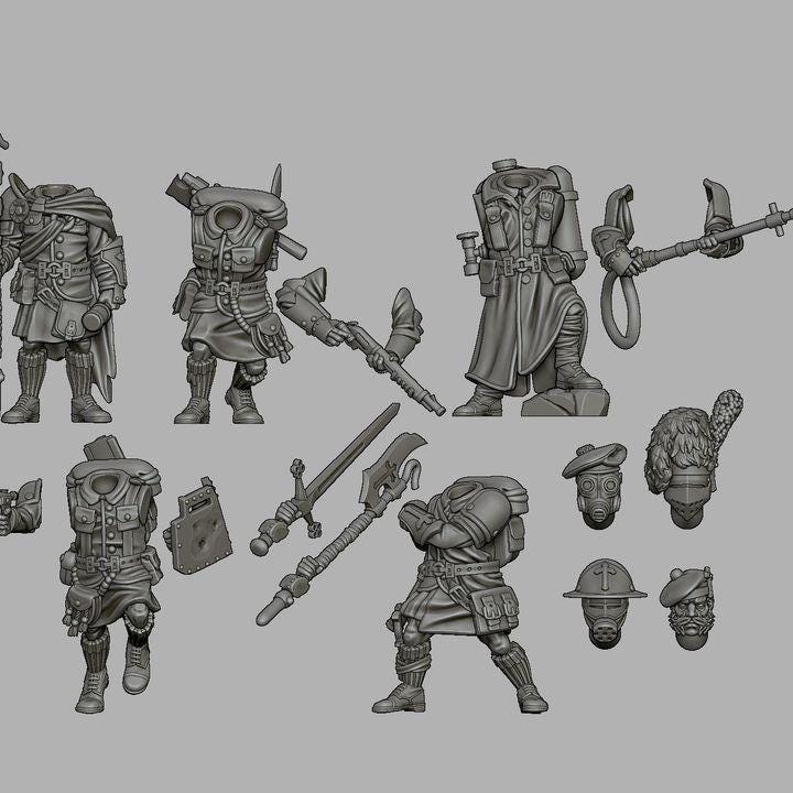 Trench New Antioch Alba Proxy Yeomen