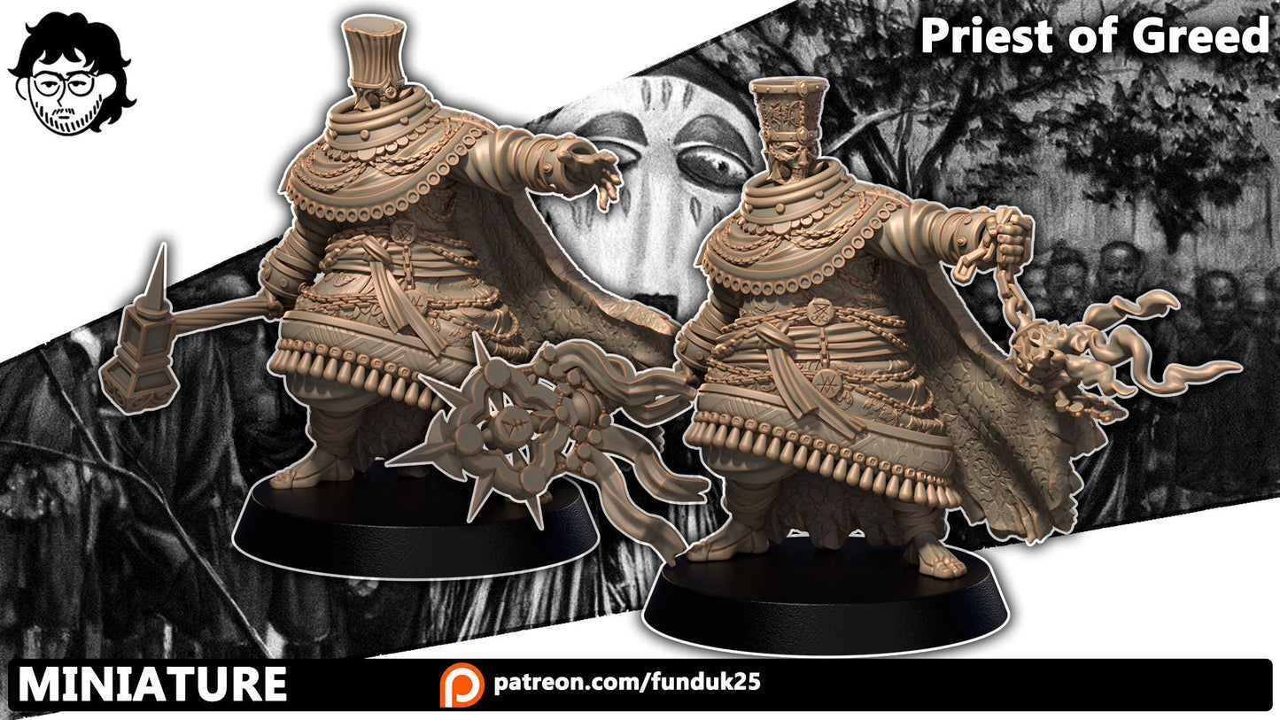 Trench Knights of Avarice Heretic Priest Proxy Dimomodels