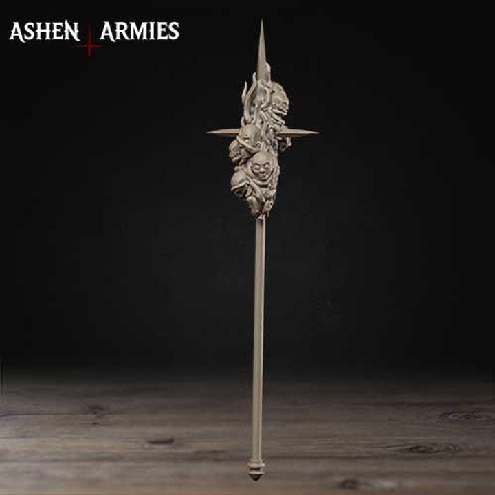 Grimdark Trench Priest Apokalypse – Resin Miniature Proxy Multi Kit