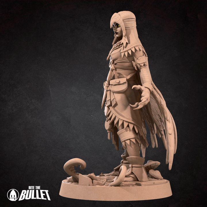 Human Shifter Miniature - Fantasy RPG Character - Tabletop RPG Mini - 32mm Resin Miniature - Druid Fighter Mini