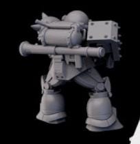 Weird War Japan Heavy Attack Mech – Heavy Walker – 28mm Sci-Fi WWII Tabletop Proxies