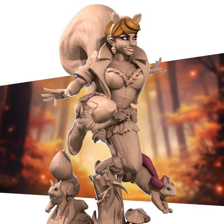 Hero Bundle G - Fantasy RPG Character(17 Miniatures) - Tabletop RPG Mini - 32mm Resin Miniature - Iconic Heroes