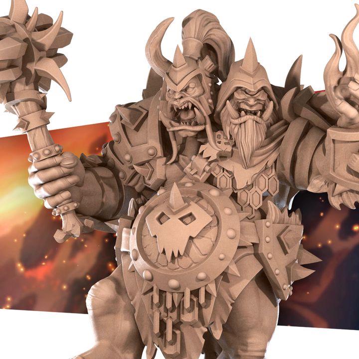 Hero Bundle I - Fantasy RPG Character(13 Miniatures) - Tabletop RPG Mini - 32mm Resin Miniature - Iconic Heroes