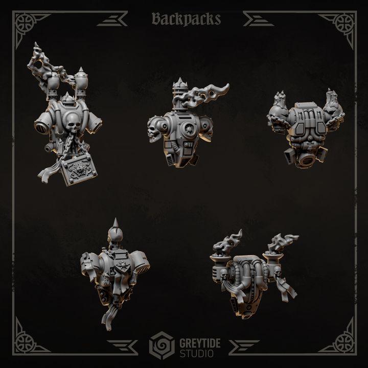 Grimdark Bit Set Eternal Crusaders Core Set – Bit Pack Set 45 Parts Proxy Miniatures for Tabletop Wargaming