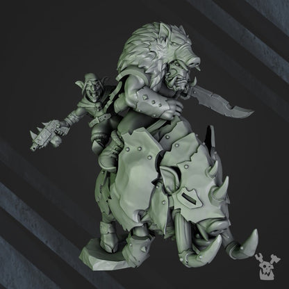 Greenskin Dakkadakka Pork Rider Boss Proxy