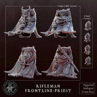 Trench Crusade Kompatibel - Heretic Troopers(Proxy-Heretic Legion (5pcs)