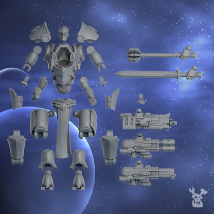 Silvermoon War Sisters Dakkadakka Exosuit Proxy