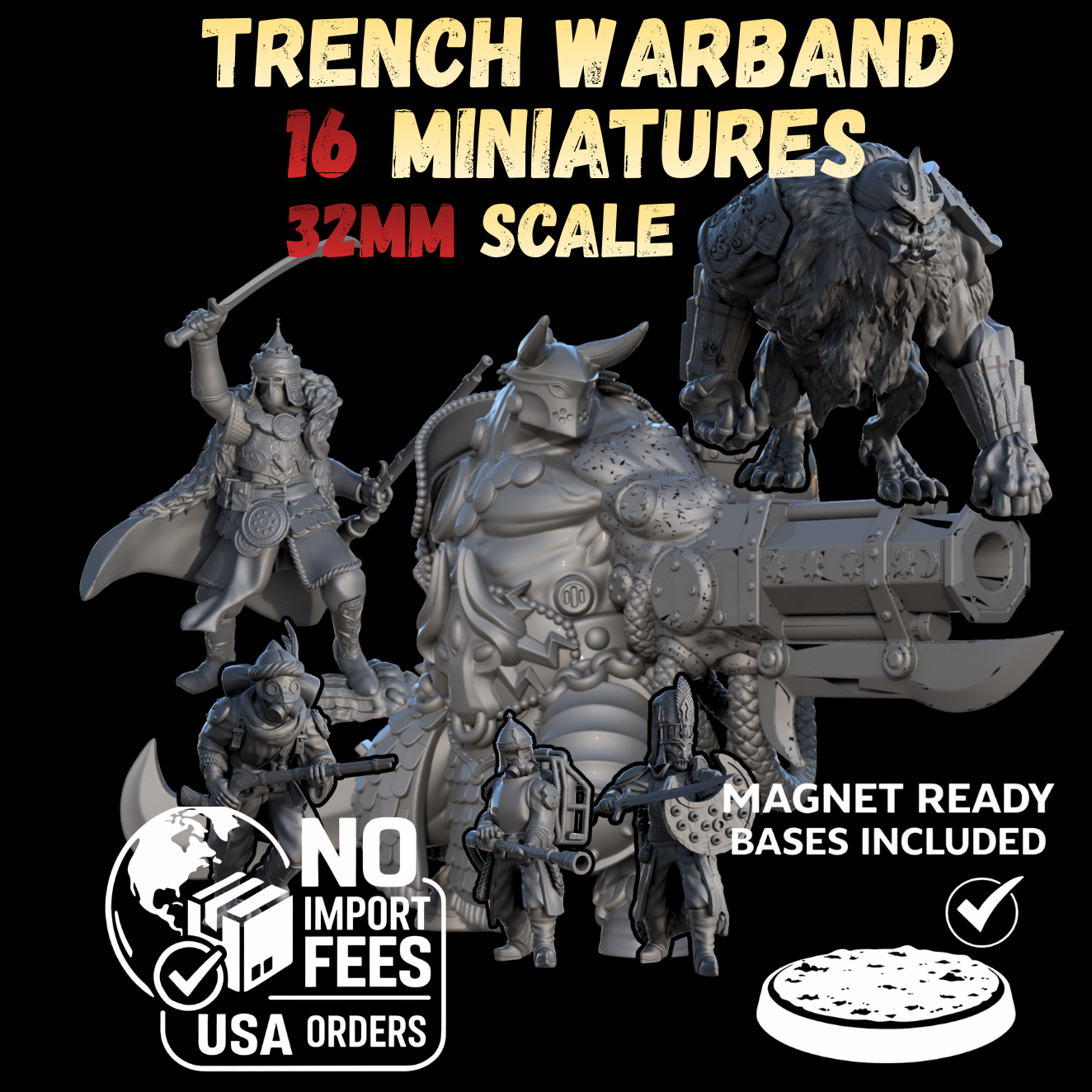 Trench Iron Sultanate Proxy Full Set