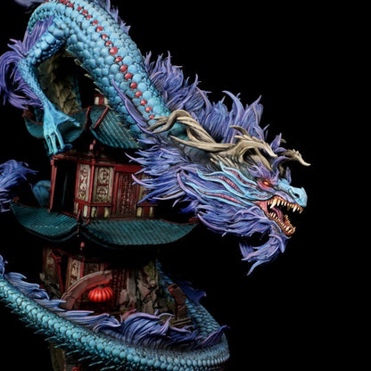 Azure Dragon 3D Print Mini Monster Mayhem 300mm! Unpainted