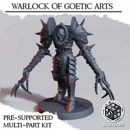 Trench Crusade Kompatibel- Goethic Warlock(Proxy) - Heretic Legion(2pcs)