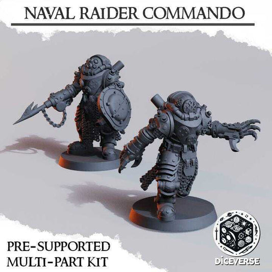 Trench Crusade Kompatibel- Naval Death Commando(Proxy) - Heretic Legion(2pcs)