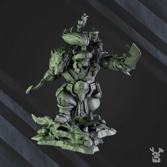 Greenskin Dakkadakka Captain Green Proxy
