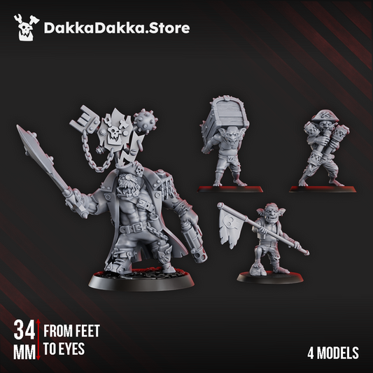 Greenskin Dakkadakka Pirate Crew Proxy
