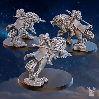 Silvermoon War Sisters Dakkadakka WhiteFangs Wolf Rider Proxy