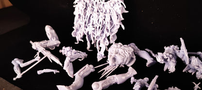 3D Printing Service Matched To Trench Crusade - Seven Headed Serpent