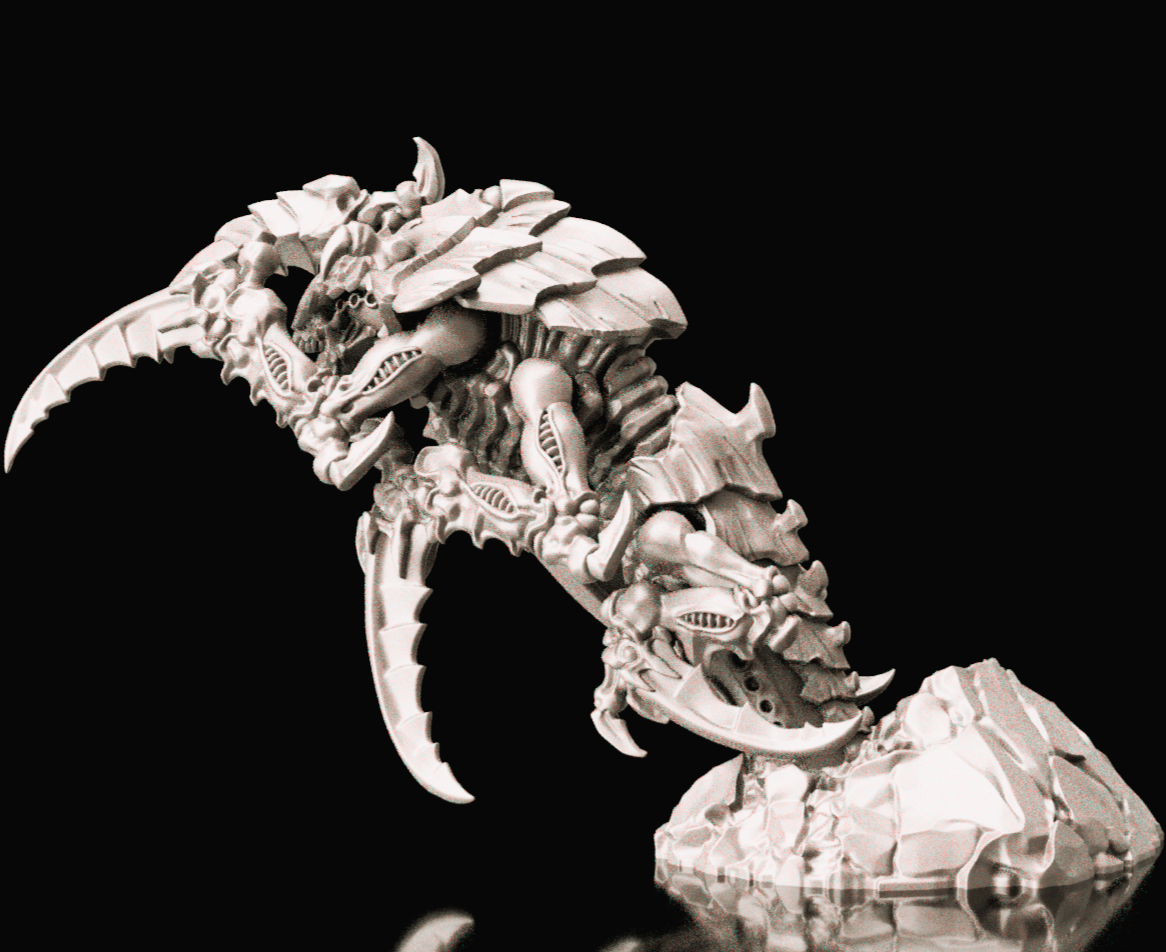 Space Snake Melee Fighter Monster 3pcs