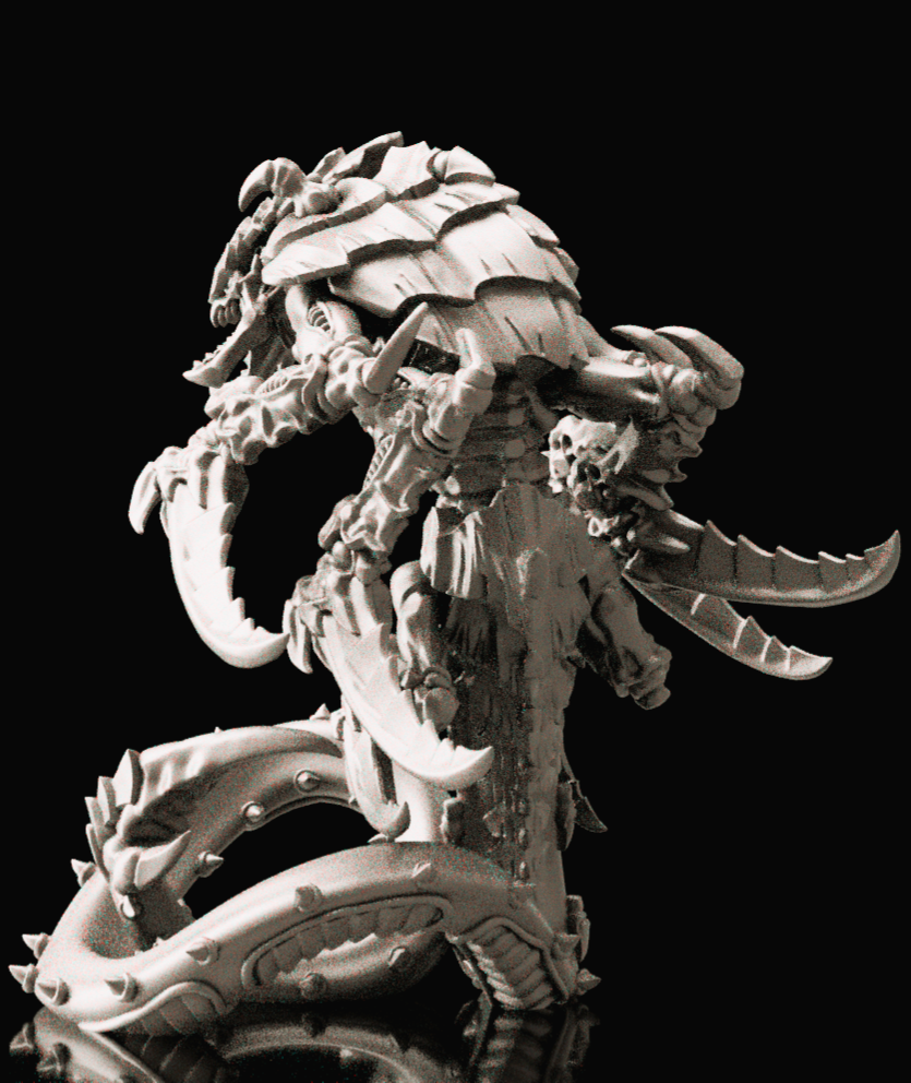 Space Snake Melee Fighter Monster 3pcs