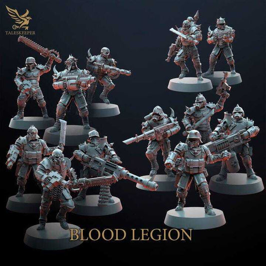 Trench Crusade Kompatibel- Heretic Troopers(Proxy) - Heretic Legion(5pcs)