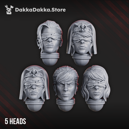 Silvermoon War Sisters Dakkadakka Head Pack Proxy