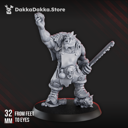 Greenskin Dakkadakka Sawblade Proxy