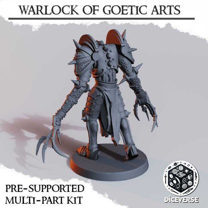 Trench Crusade Kompatibel- Goethic Warlock(Proxy) - Heretic Legion(2pcs)