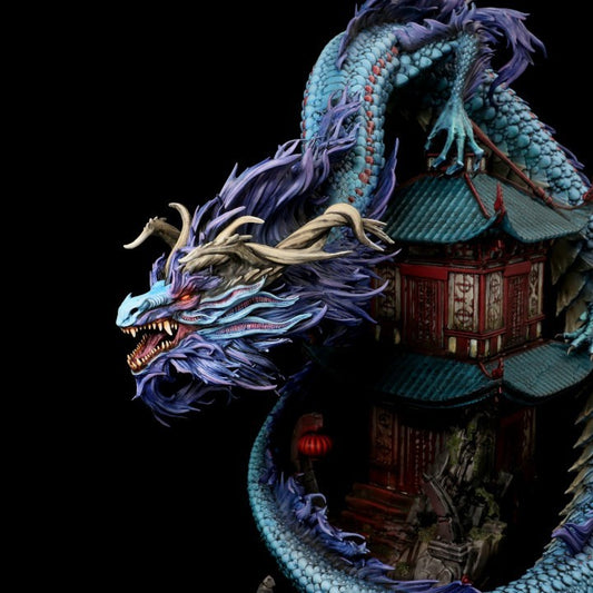 Azure Dragon 3D Print Mini Monster Mayhem 300mm! Unpainted