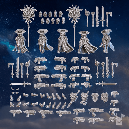 Silvermoon War Sisters Dakkadakka Bits Set 1 Proxy