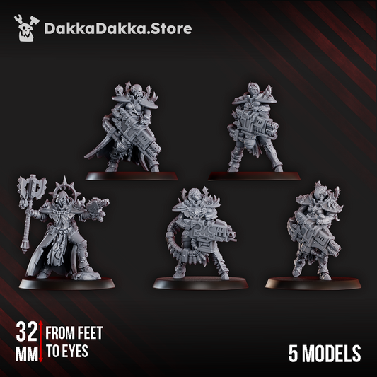 Disgusting War Sisters Dakkadakka Troop 3 Proxy