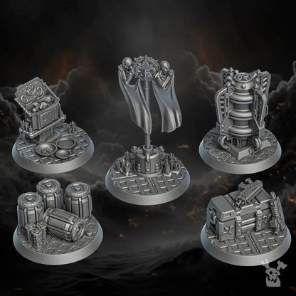 Silvermoon War Sisters Dakkadakka Base Marker Proxy