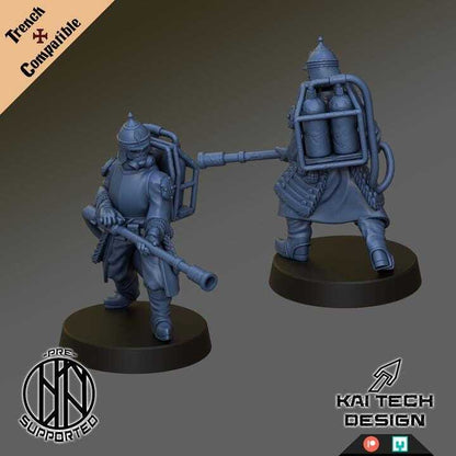 Trench Crusade Kompatibel- Sapper(Proxy) - Iron Sultanate(4pcs)
