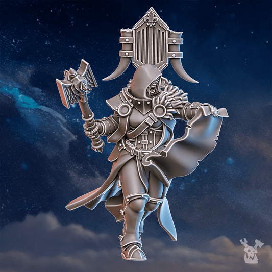 Silvermoon War Sisters Dakkadakka WhiteFangs Scroll Proxy