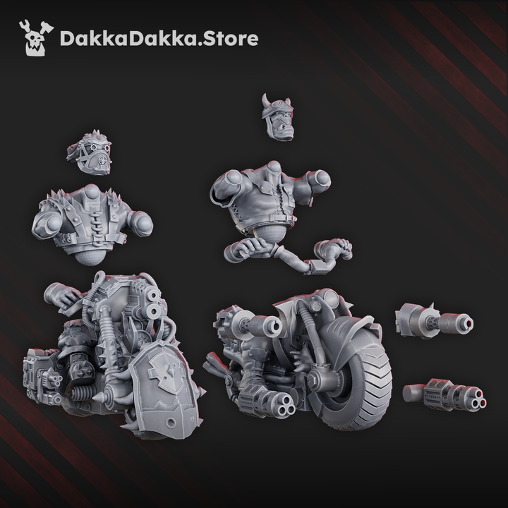 Greenskin Dakkadakka Biker Proxy